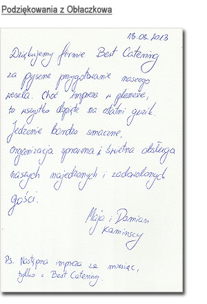 pozna wrzenia wesele catering